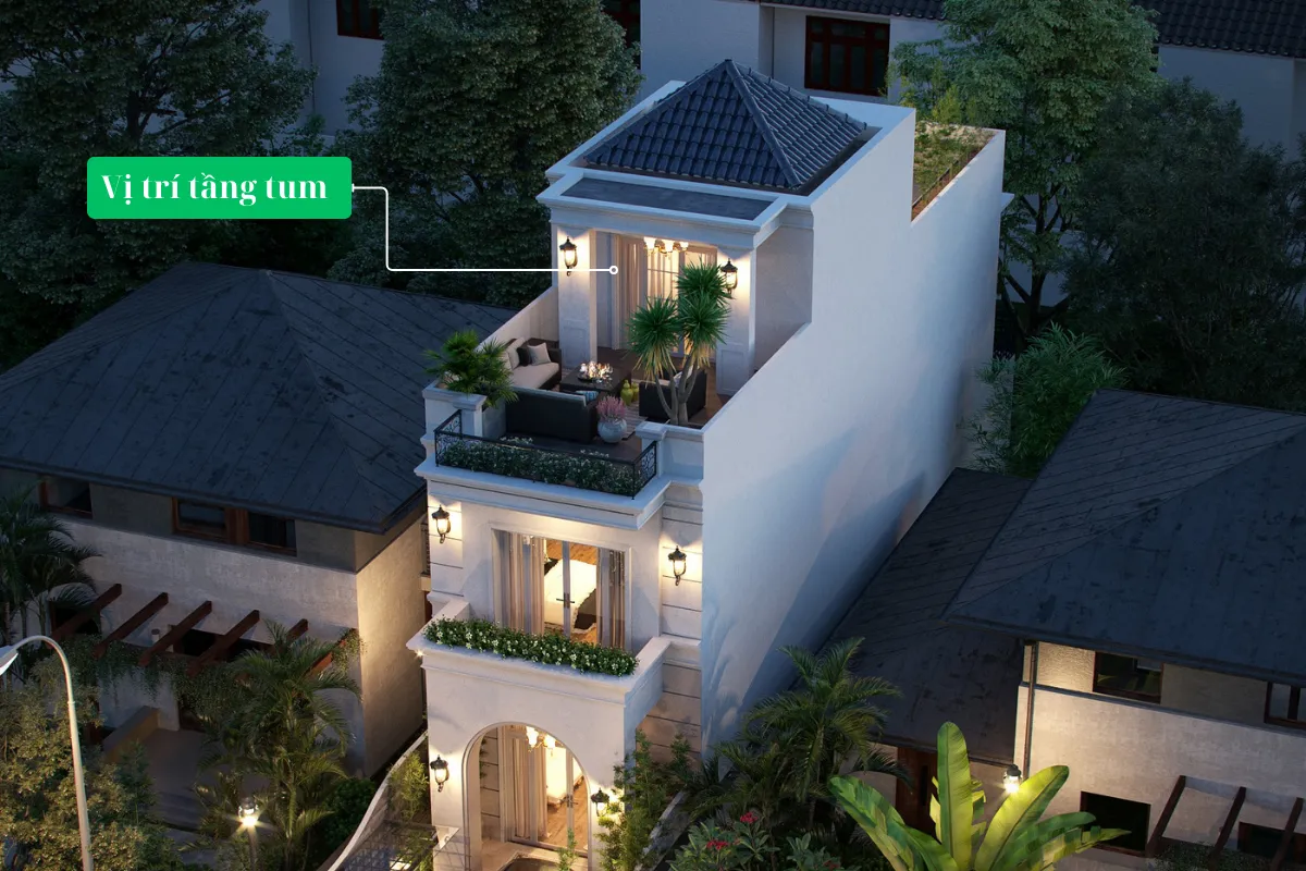 Tầng tum là gì? Chức năng, quy định xây dựng 2 Tầng tum là gì? Chức năng, quy định xây dựng